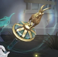 Front view of the Aromatherapy Cane.