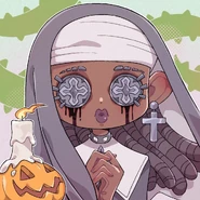 DMreplyPatricia.jpg (230 KB) 2021 Halloween Twitter DM reply: "Thank you for the invitation! So ... what do you think? It feels better than normal I wore a sister costume! This is a Halloween party, Feeling out of place with you Won't it?"