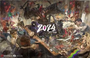 Happy New Year from Joker Studios 2024 (Twitter)