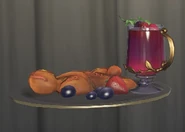 Back view of the dish