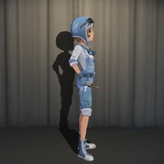 Island Guide In-Game Model Right View.