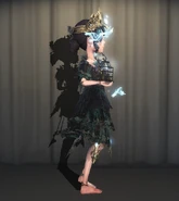 Monstrous Bird In-Game Model Right-Side View.