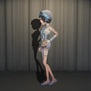 Music Score In-Game Model Left-Side View