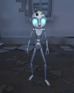 Resistance Meter effect on the doll, front side