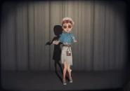 Animación de la Médica en el menu de aparición cuando toca la pantalla