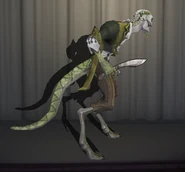 Bill In-Game Model Right-Side View