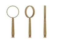 The magnifying glass in Lady Truth's left pocket render by @potasyumsiyenur