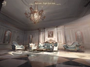 Manor's ballroom right rest area