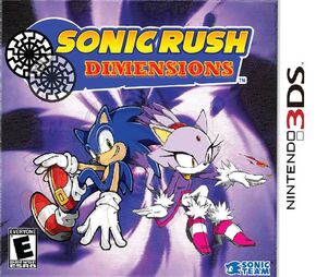 Sonic Rush Dimensions 3DS Boxart
