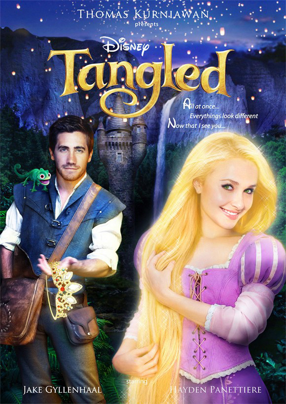Disney - Tangled - Live Action & Reimagined with AI (2023) 