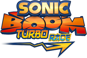 Sonic boom turbo race logo by nuryrush-d8x2a5k