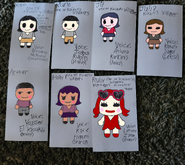 Some of Kaiden Toon's villagers.