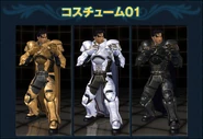 Jin in his Emperor Armor from Tekken: Revolution