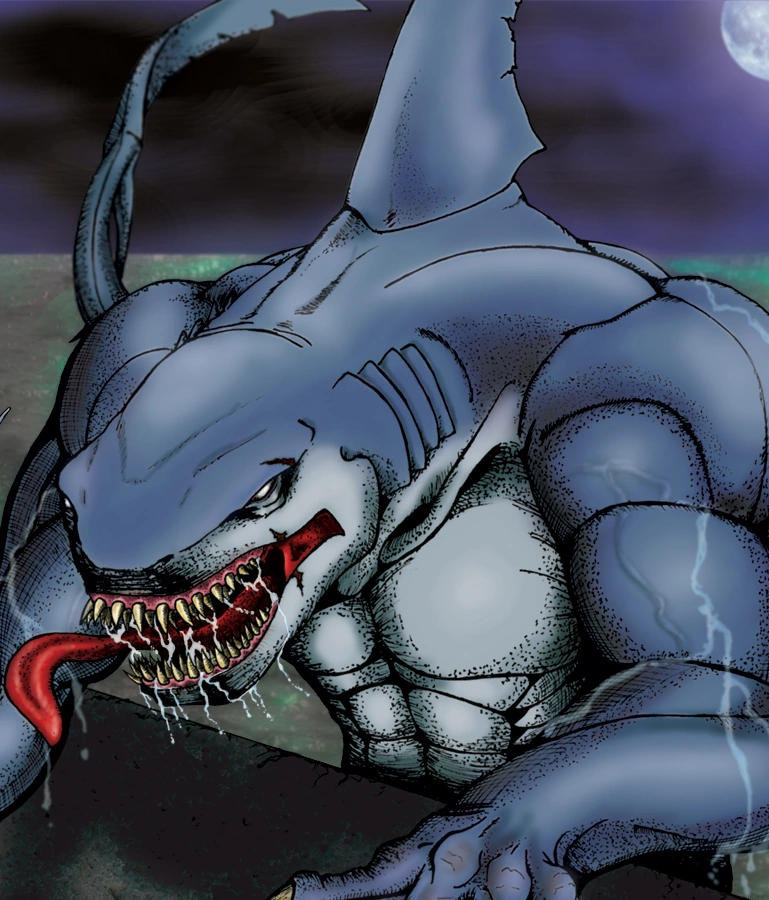 Картинки акулы демоны