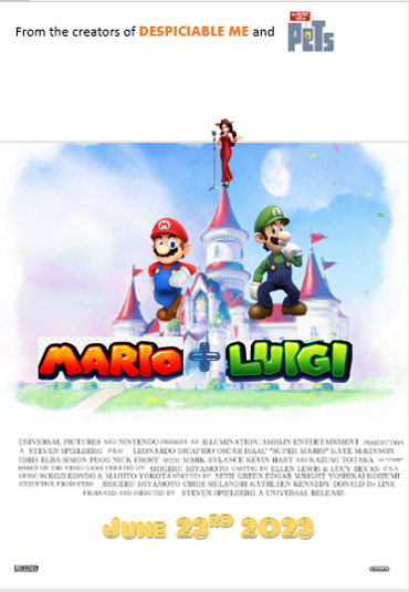 The Super Mario Bros. Movie 2 (2023 film), Idea Wiki