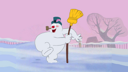 Melting Snowman Building Kit Watch Frosty MELT Olaf Melting Snow