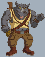 Rocksteady (boss with Bebop)