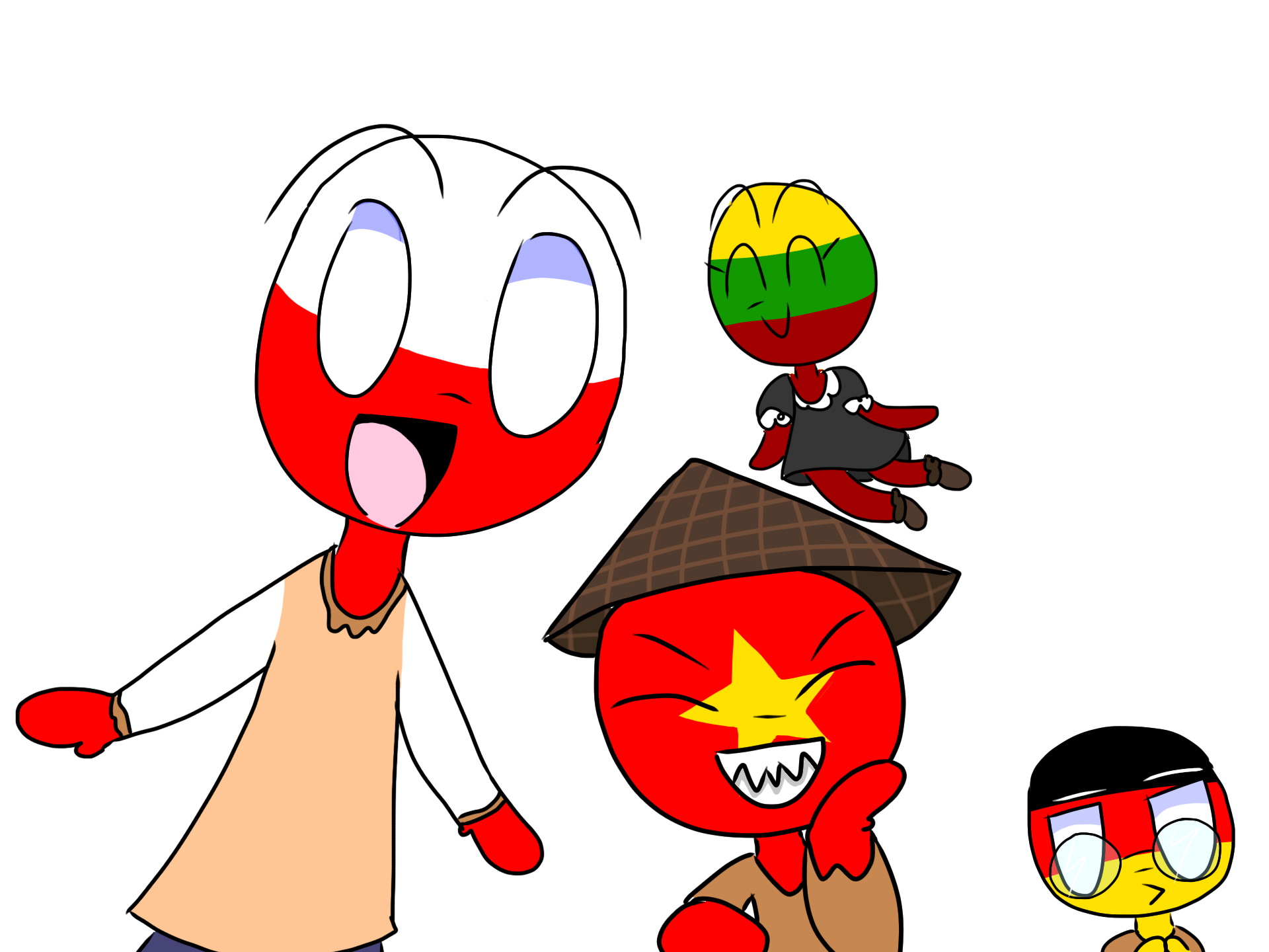 Countryhumans Kids (1990s Edition), Idea Wiki