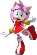 Amy in Team Sonic Racing