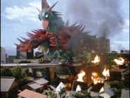 Elegia attacks Tokyo.