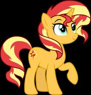 Sunset Shimmer Pony