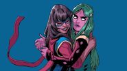 Ms. Marvel with Viv Vision