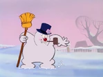 Frosty uses the Super Stomp on the snowy ground while learning (recycled animation from Rankin/Bass' Frosty the Snowman)