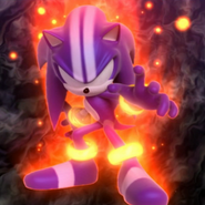 Darkspine Sonic from Sonic and the Secret Rings (2007)