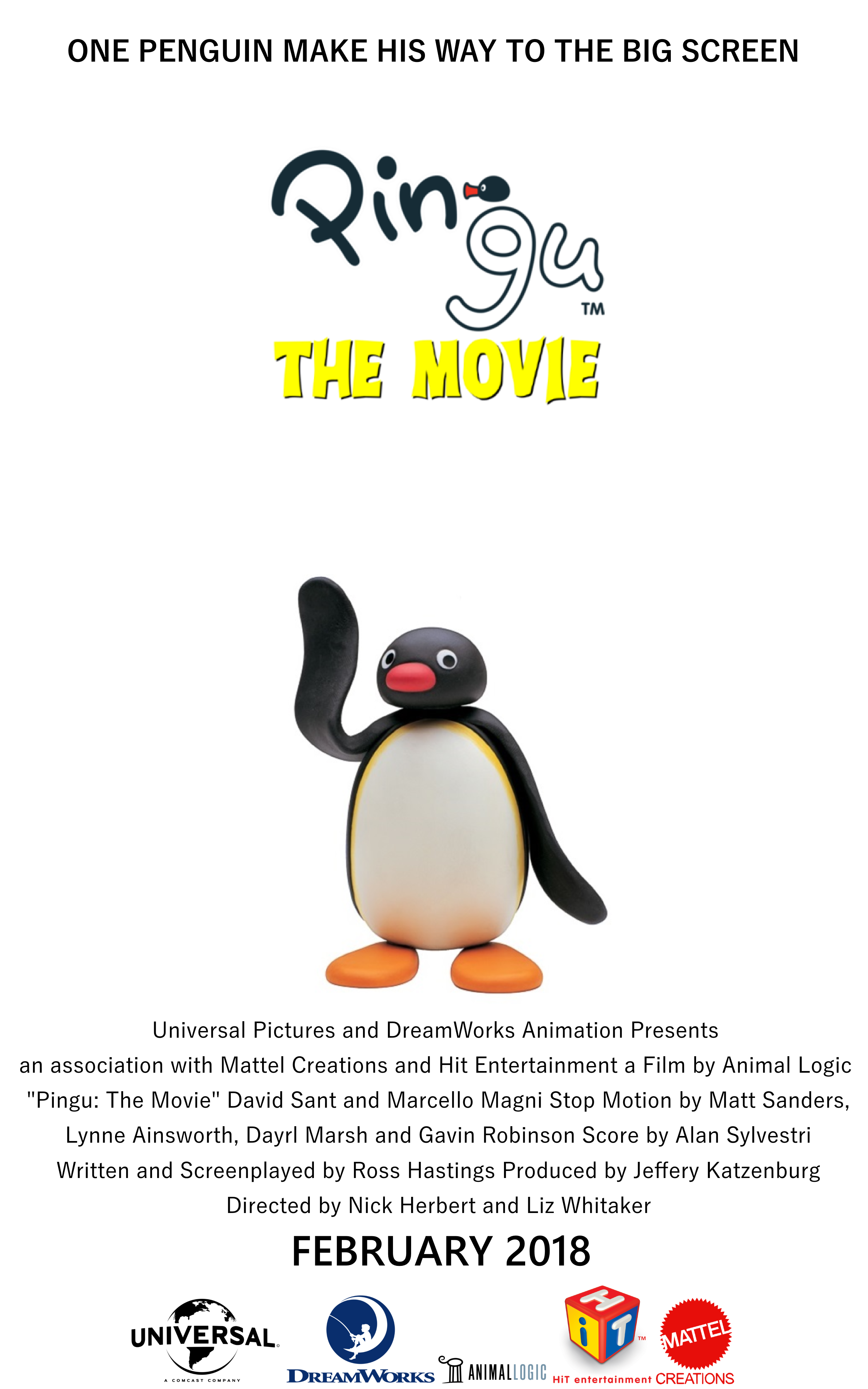 Pingu The Movie 2018 Film Idea Wiki Fandom - how to make a roblox animation video stop motion 2018