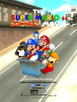 OC] I made a modern Super Mario 64 cover in style of theatrical poster of  the upcoming movie. : r/Mario
