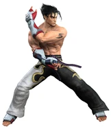 His Tekken 5 default attire prior to Tekken 5: Dark Resuecction