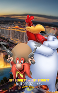 Yosemite Sam & Foghorn character poster