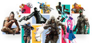 The Ubisoft Characters