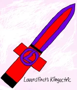 Klingectric, a Lightsaber-esque Laser Sword for Heather Bazinvolt/Lavenstinct to use