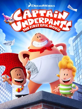 Captain Underpants DVD cover