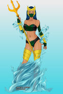 Michelle Jones as Wave in the continuities of Marvel's Spider-Man: Webbed Champion and Marvel: All New, All Different Chronicles
