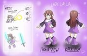 Lady Laila Concept Art