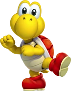 A Koopa Troopa's artwork from New Super Mario Bros. U.