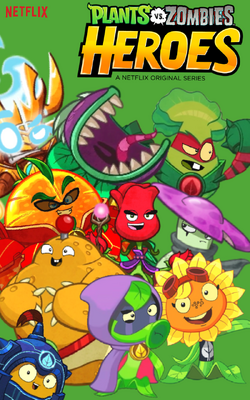 Poster PLANTS VS ZOMBIES - characters