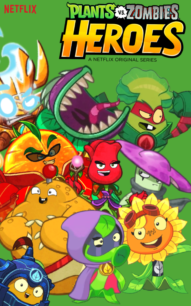 Characters plants vs zombies Heroes, zombie, battle for the