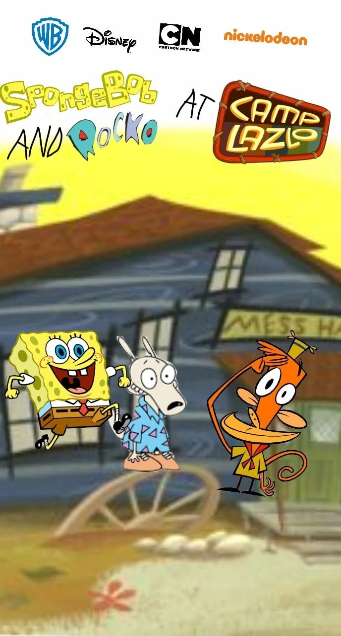 Spongebob And Rocko At Camp Lazlo Idea Wiki Fandom - rip stephen hillenburg roblox