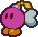 Bombette's sprite from Paper Mario.