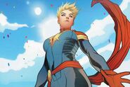 Captain Marvel Comic Cover.0