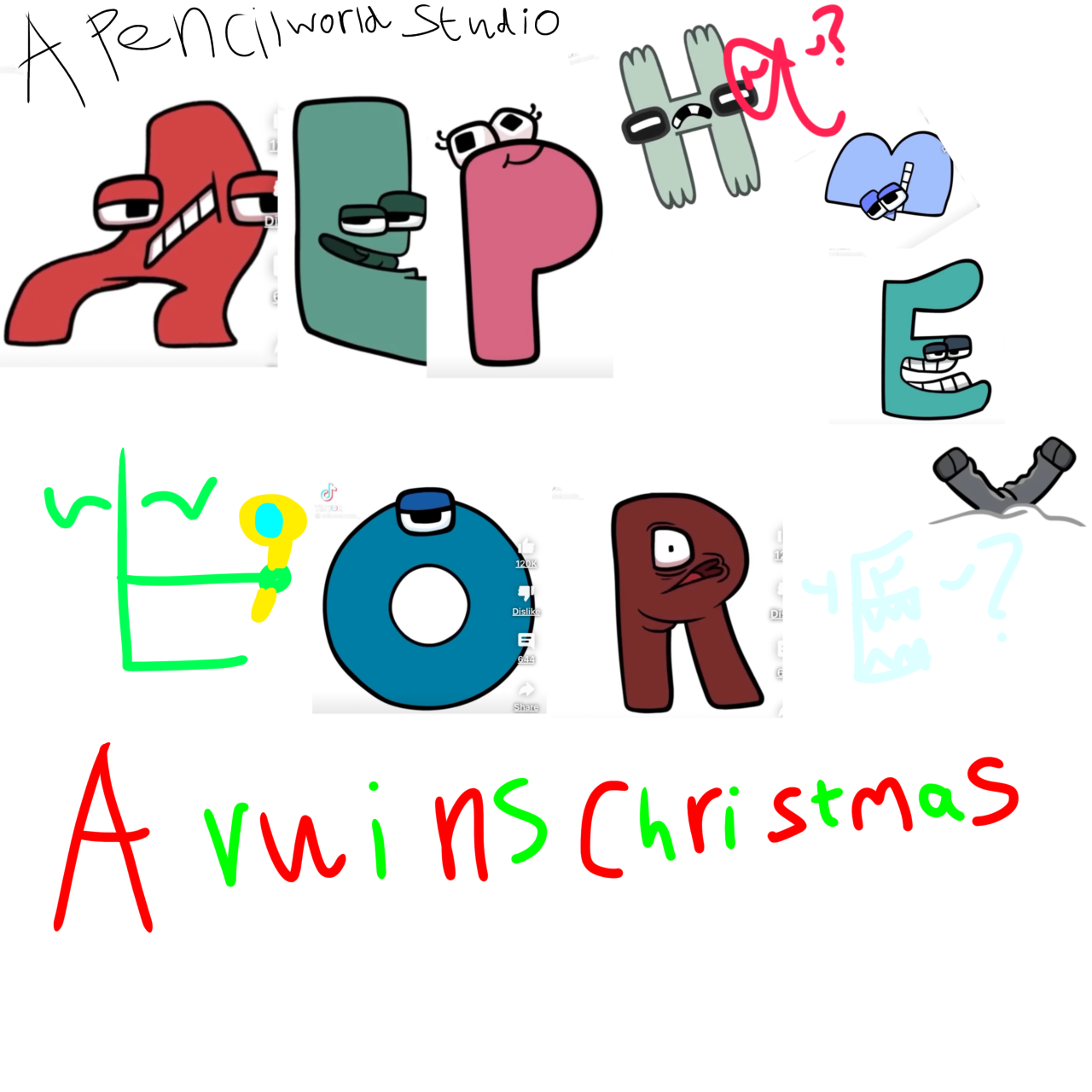 Alphabet lore A ruins Christmas, Idea Wiki