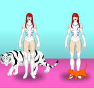 Mary Jane Watson as White Tiger in Spider-Man: The Web-Swinging Years