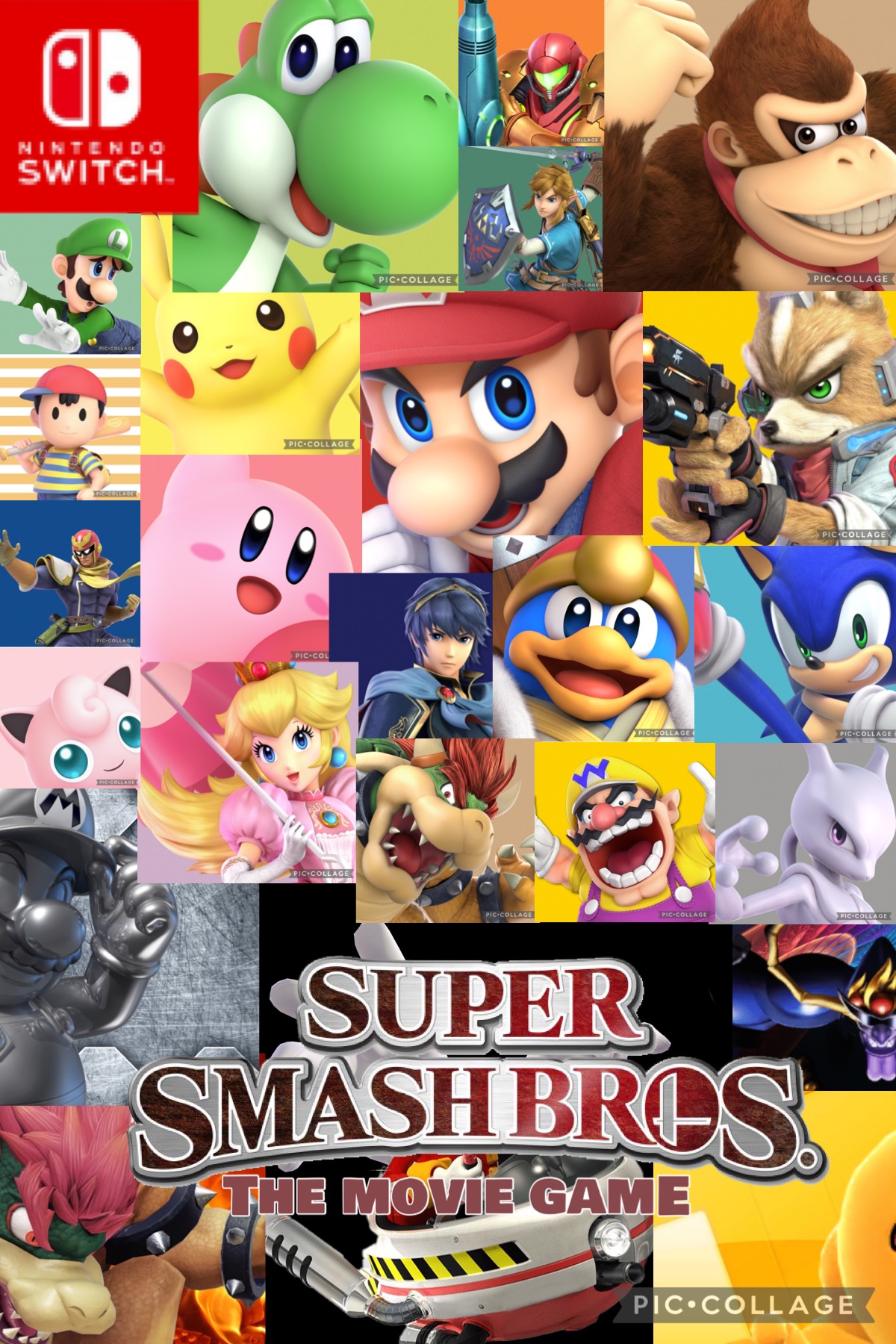 Super Smash Bros. the animation (FULL MOVIE) 