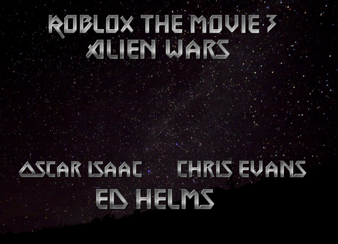 Roblox The Movie 3 Alien Wars Idea Wiki Fandom - roblox movie 2021 cast