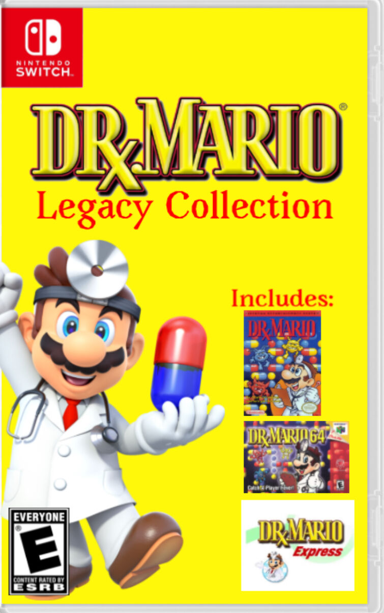 Dr Mario Legacy Collection Nintendo Switch Game Idea Wiki Fandom Dr Mario Legacy Collection Nintendo Switch Game Idea Wiki Fandom