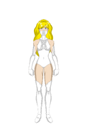 Gwen Stacy as White Widow in Iago PUC's Marvel Heroes