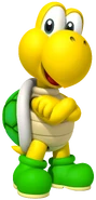 Koopa Troopa's artwork from Mario Party 9.